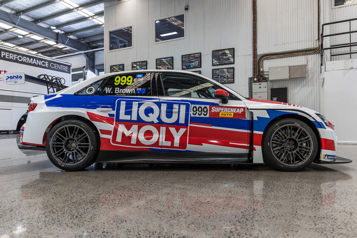 Brown’s comeback livery revealed
