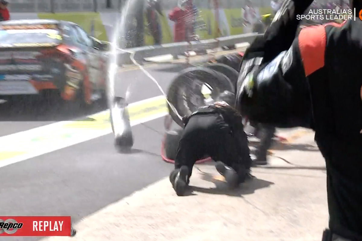 MSR fined over frightening pit lane incident