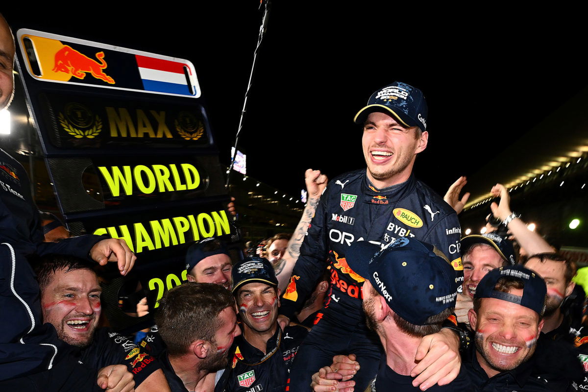 Verstappen reflects on championship victory