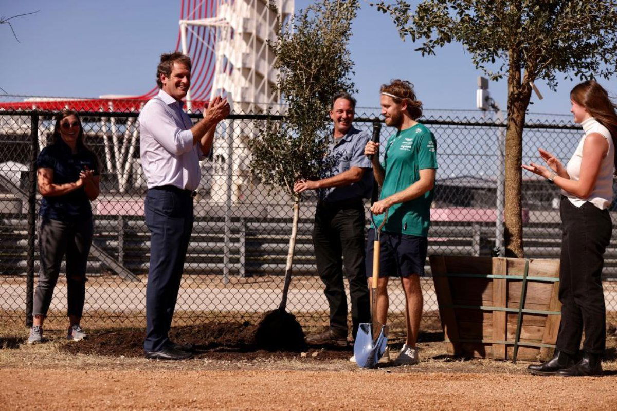 Circuit of The Americas creates ‘Vettel Grove’
