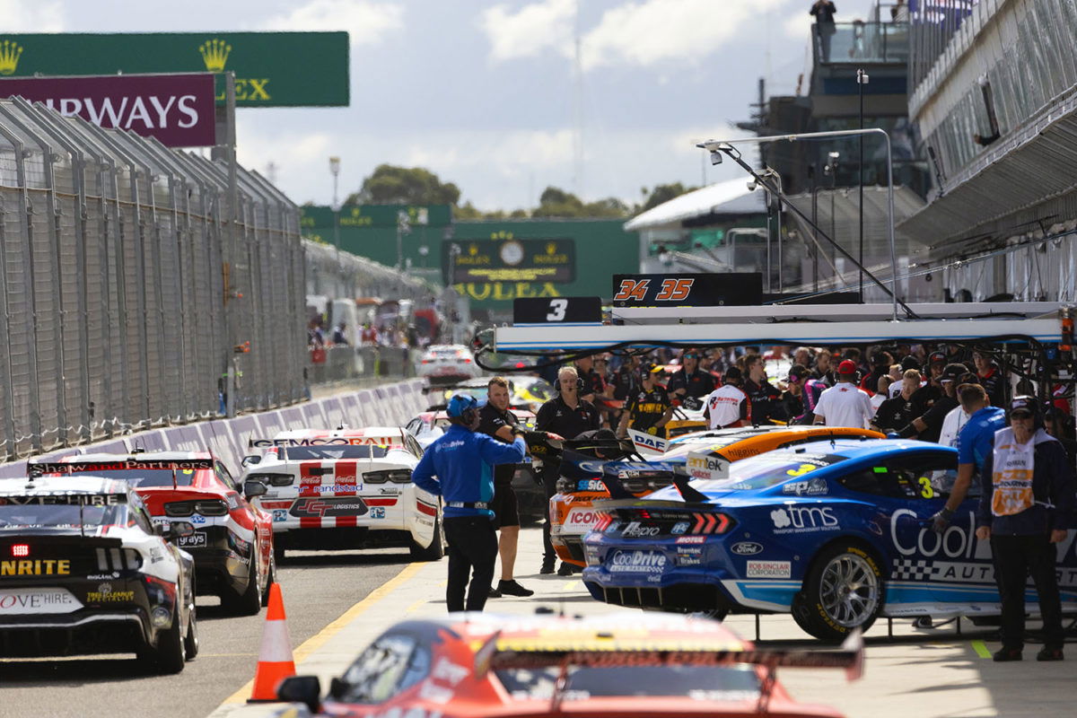 Supercars considering ‘live’ pit lane order for 2024