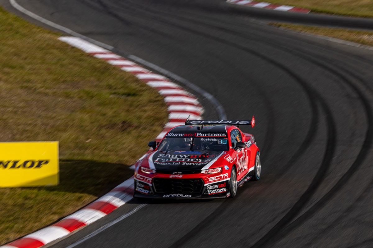 Kostecki in Tasmania pole sweep as Fords clash