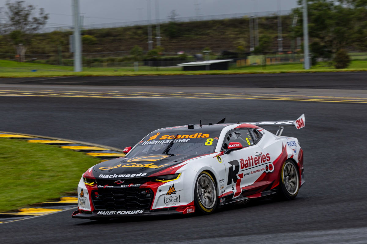 Heimgartner fastest at halfway in Supercars Gen3 test