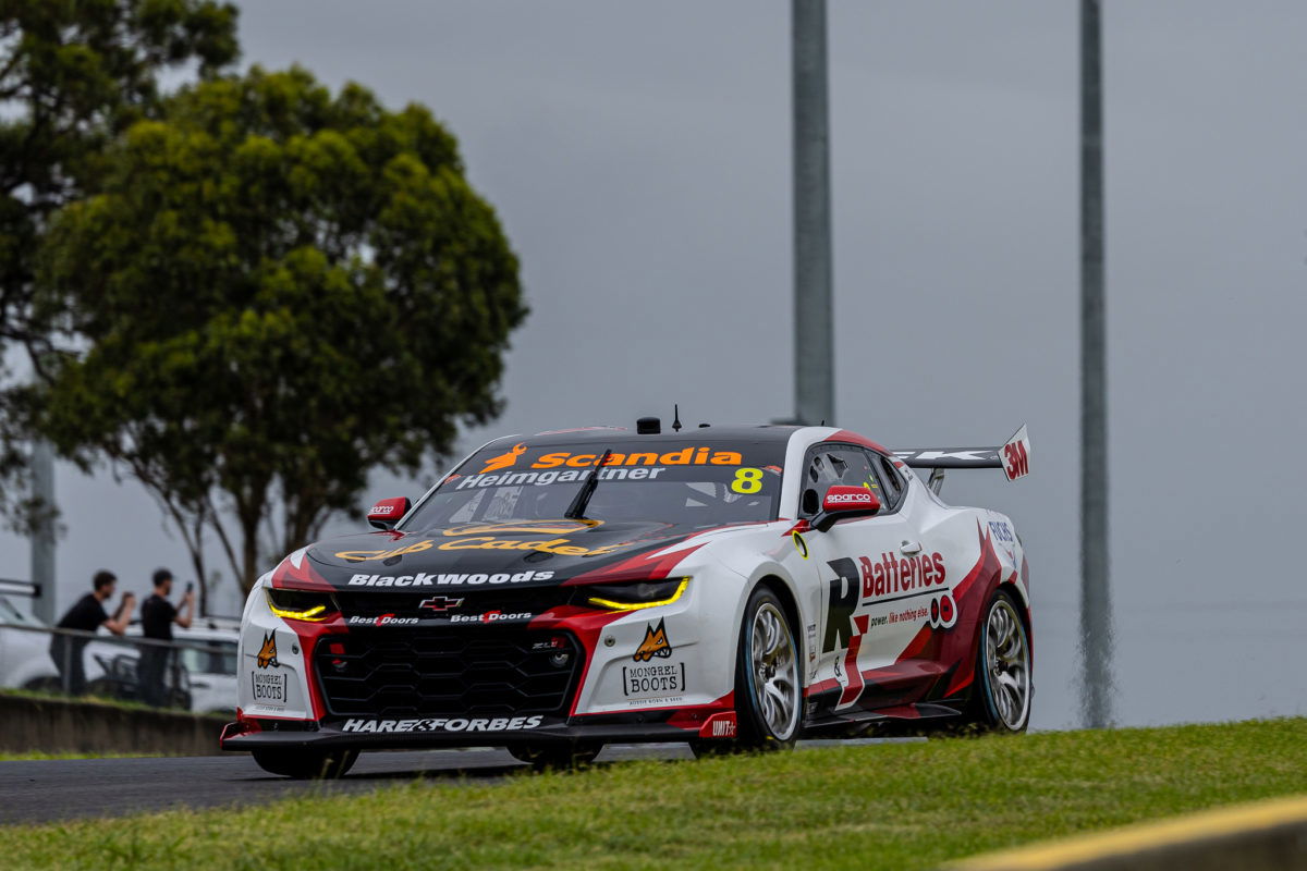 Heimgartner fastest again in all-Camaro top eight