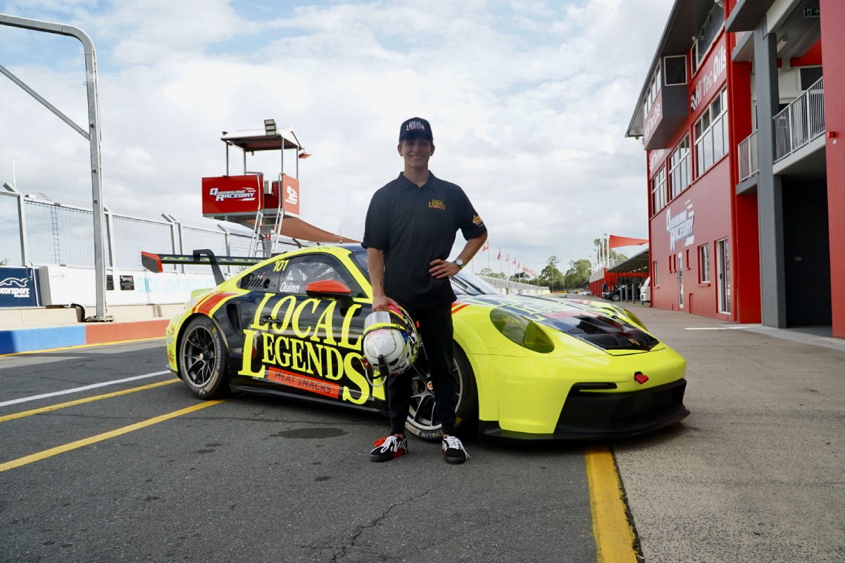 Quinn to compete in Carrera Cup in re-shelled Porsche