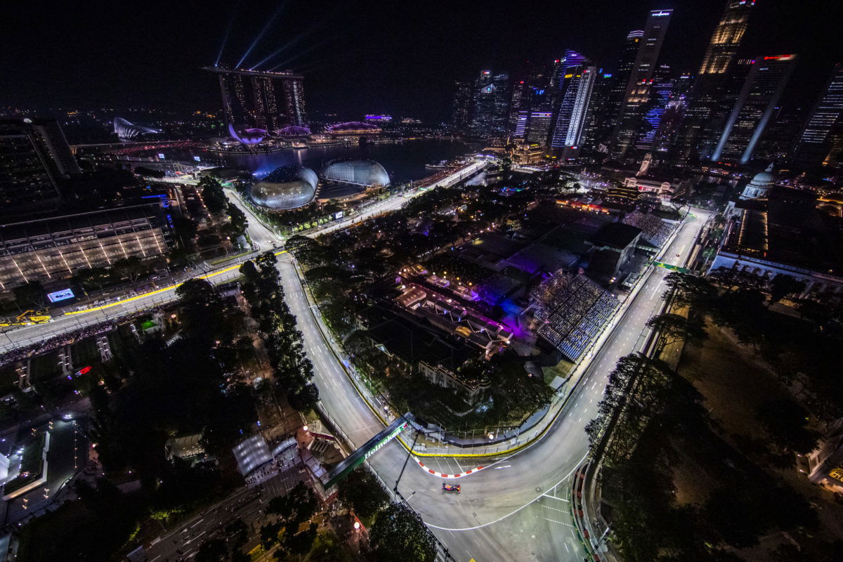 TV times, Formula 1 Singapore Grand Prix