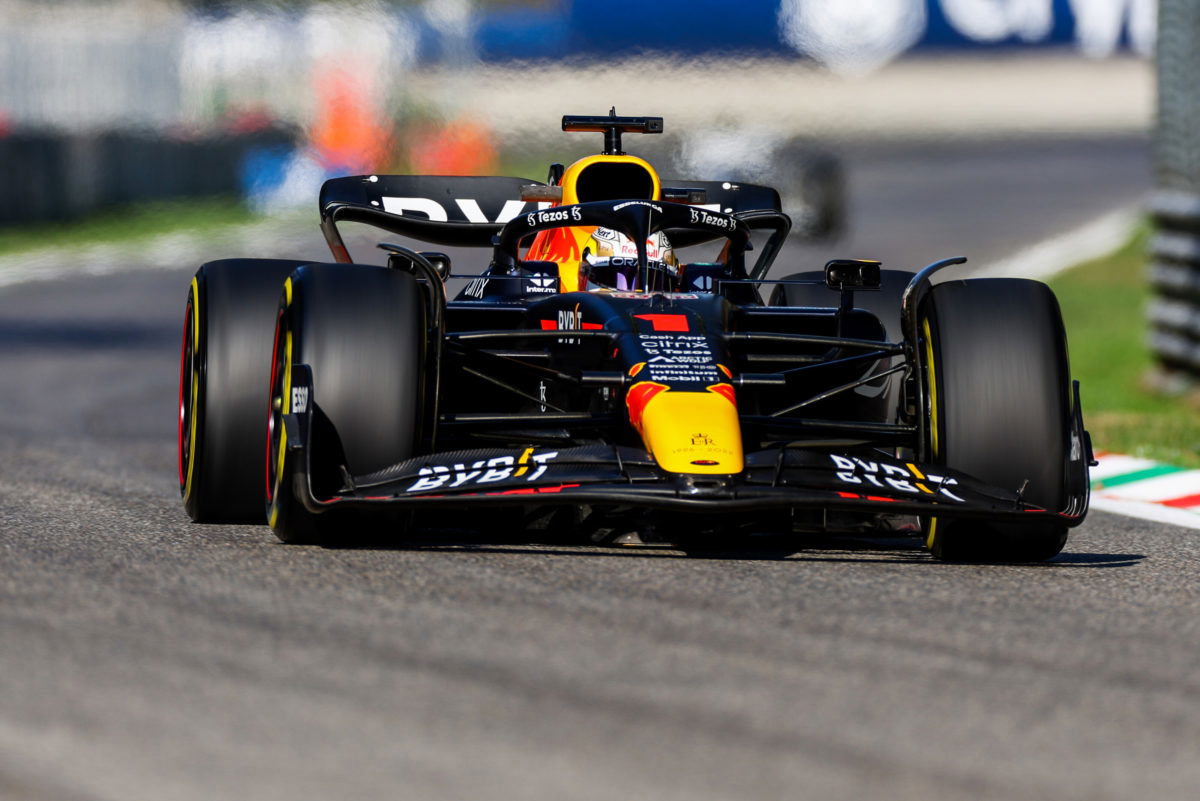 Verstappen tops final practice in Monza