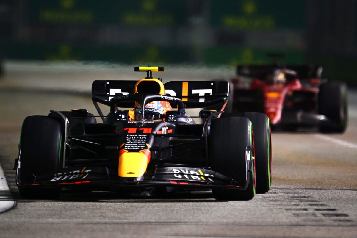 Perez wins Singapore with commanding performance
