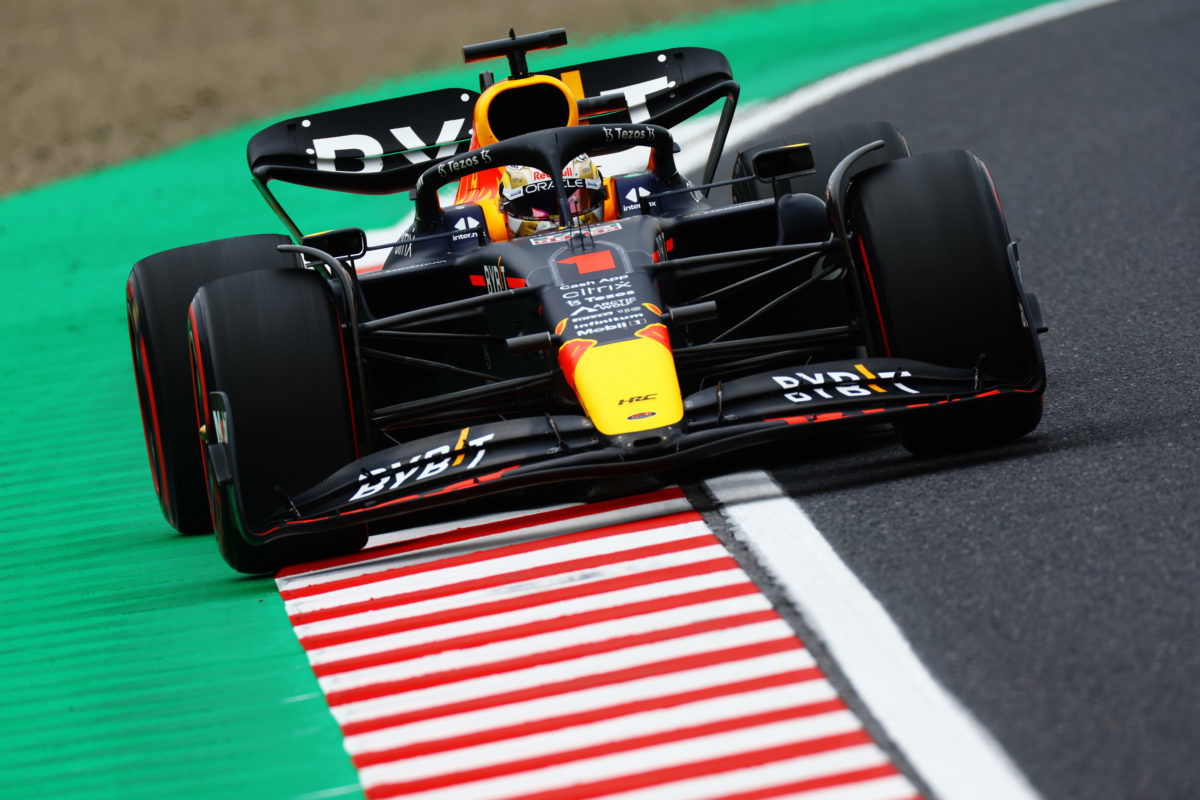 Verstappen in control in final practice for Japanese GP