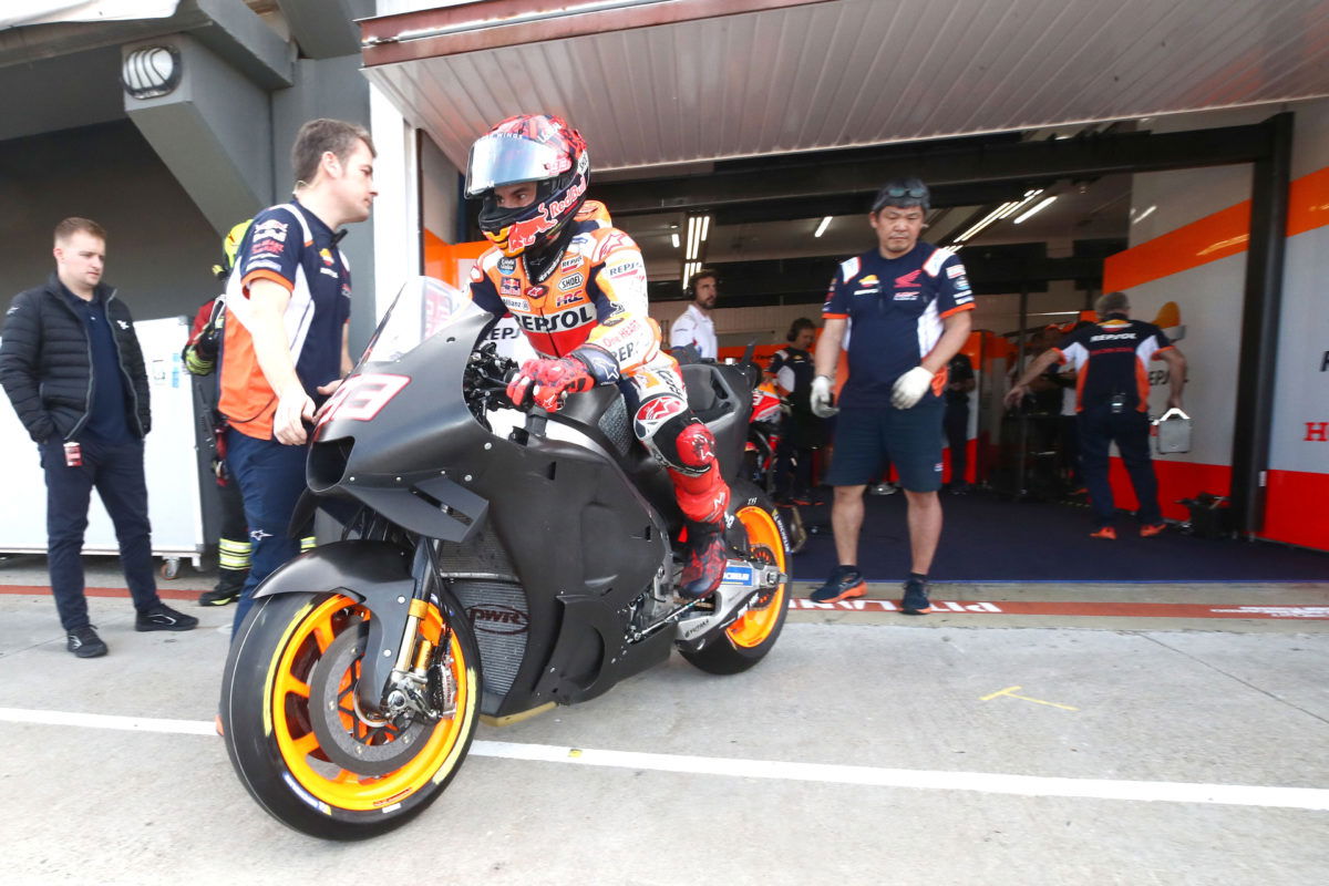 Marc Marquez the MotoGP title favourite says Alex