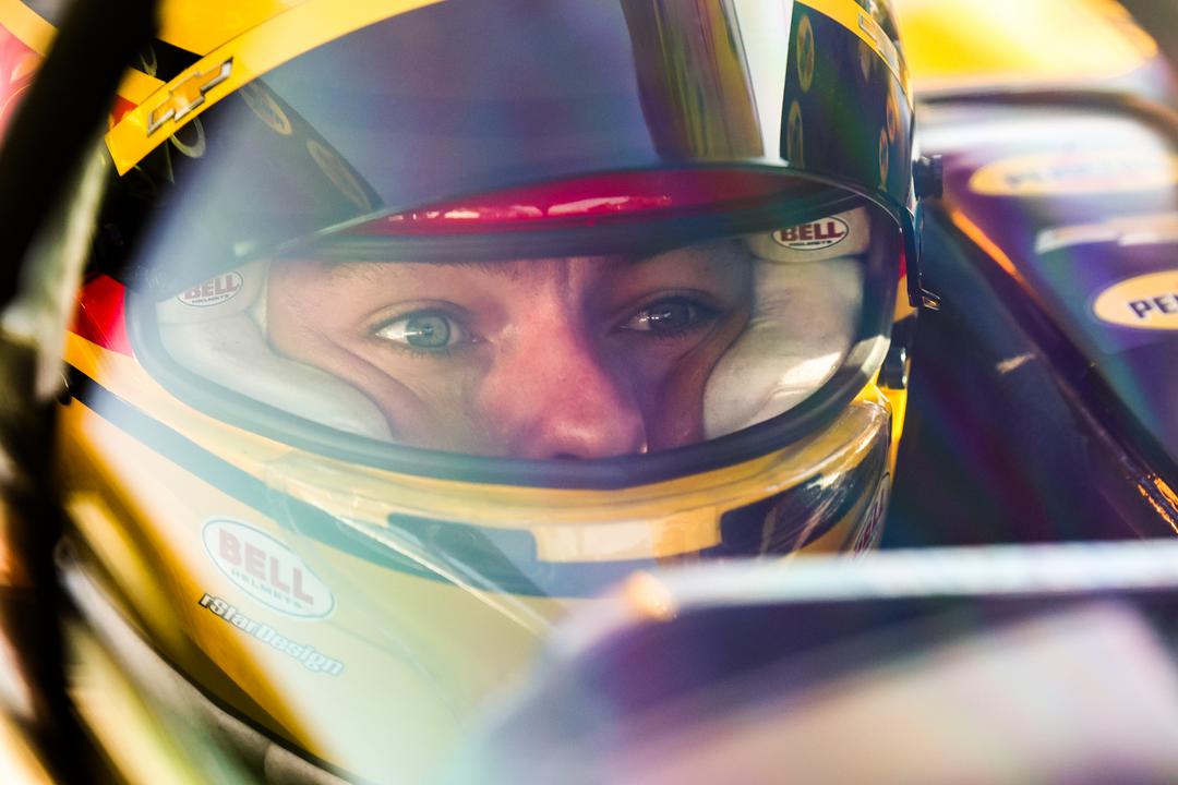 McLaughlin puts Indy crash down to wind