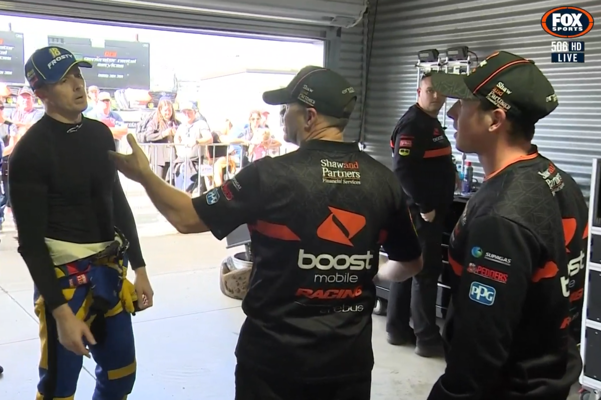 Brown, Winterbottom at odds over Pukekohe crash
