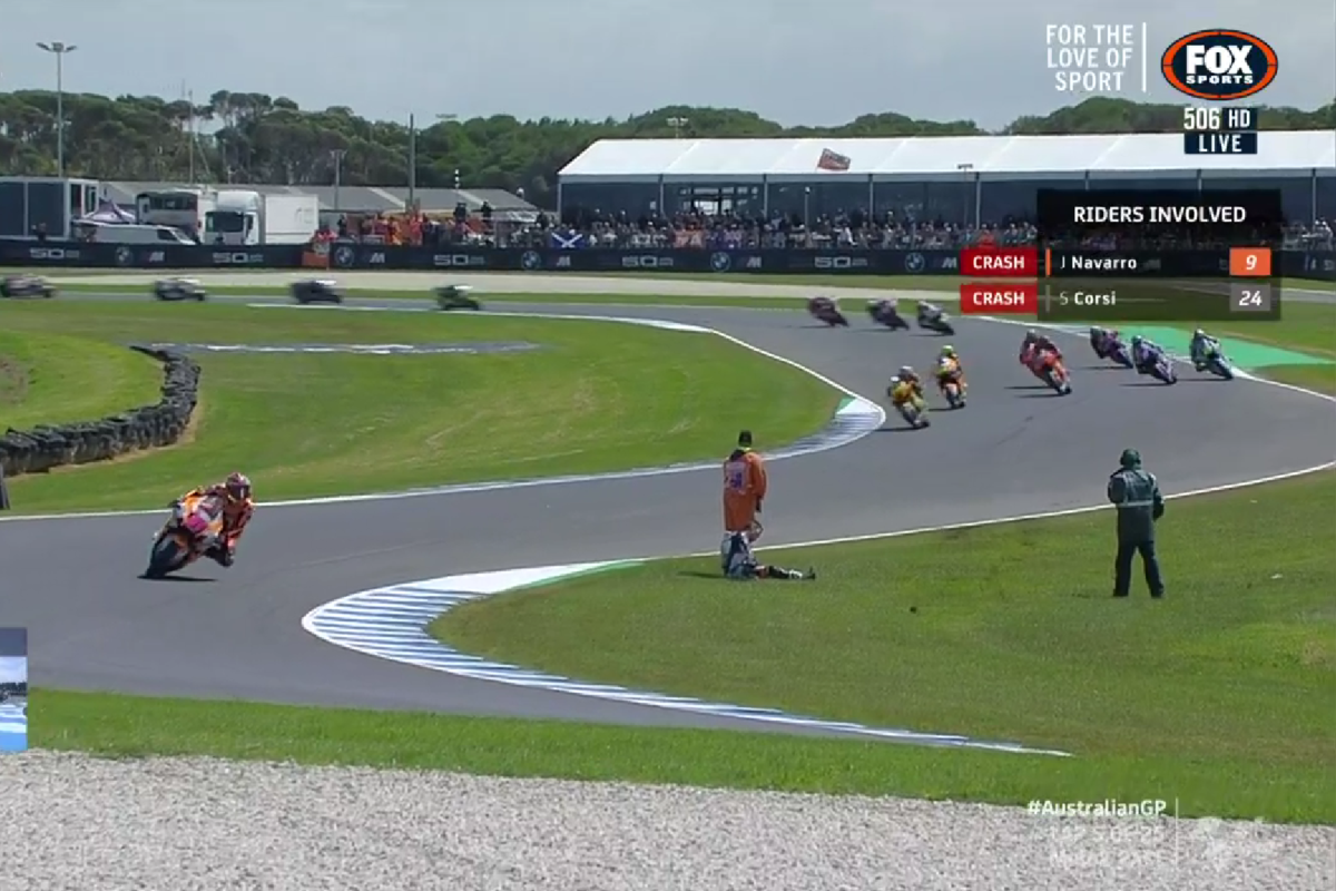 Moto2 rider voices concerns after ‘scariest moment of my racing career’