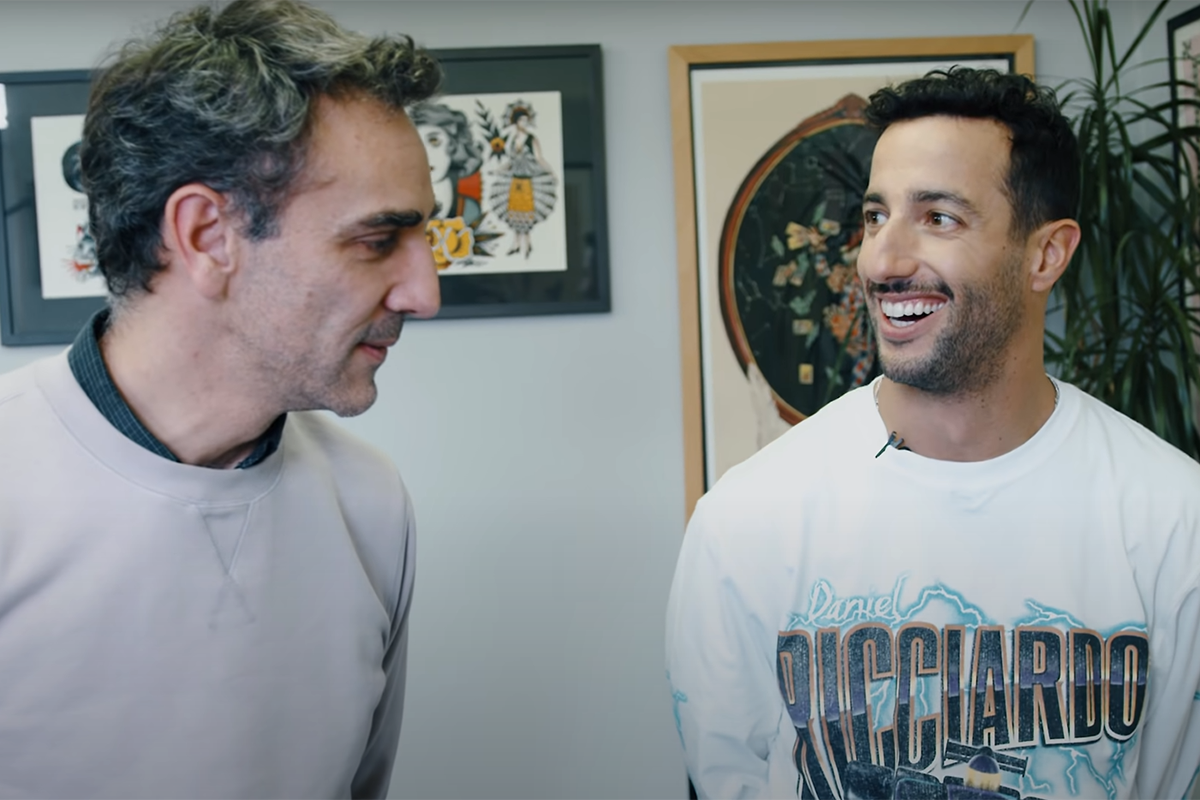 Ricciardo envious of Abiteboul tattoo