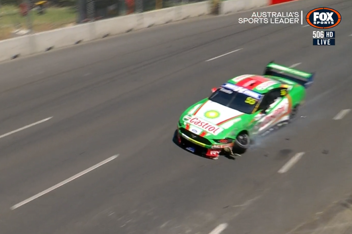 Mostert fastest, Randle crashes in Adelaide 500 final practice