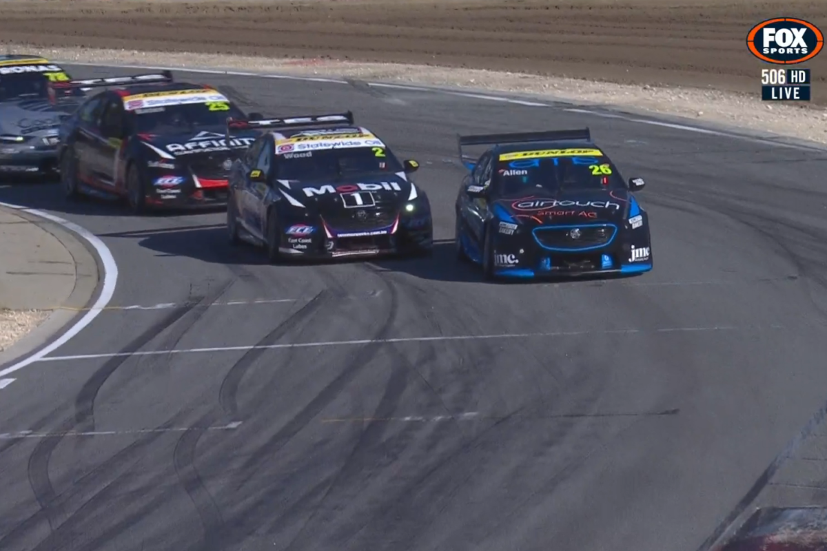 Wood keeps win after investigation over Super2 restart