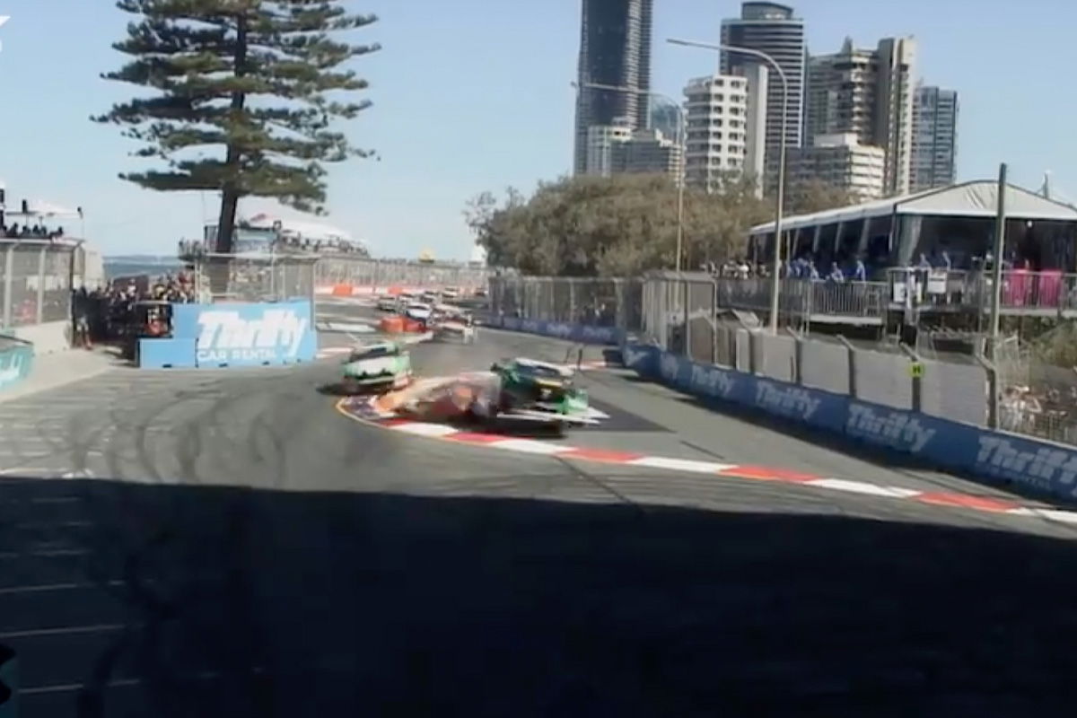 Supercars drivers question tyre bundles after Gold Coast pile-up