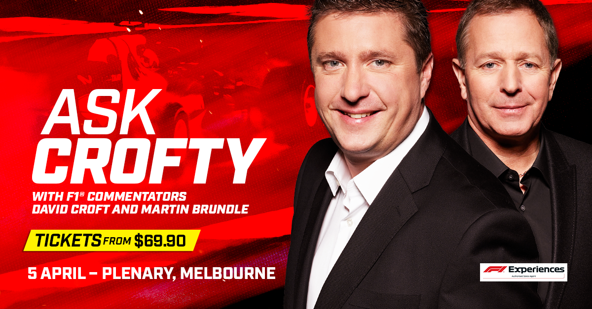 F1 carnival to kick off with Ask Crofty show