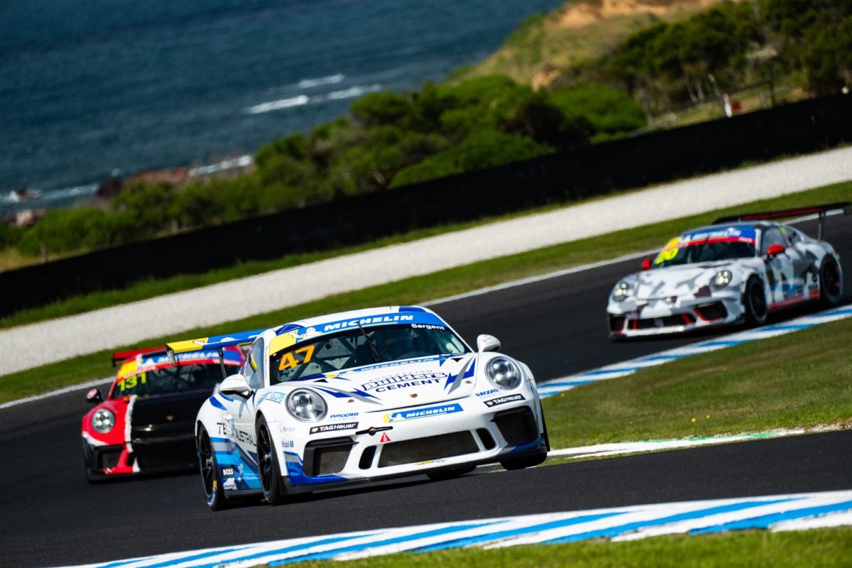 Sargent tops practice for Porsche series finale