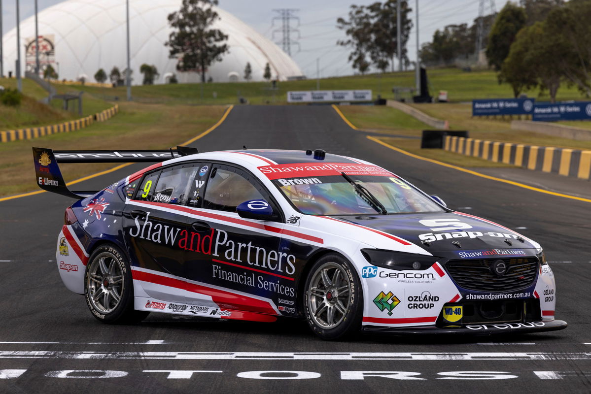 Erebus reveals Brown’s new-look livery to close out 2021