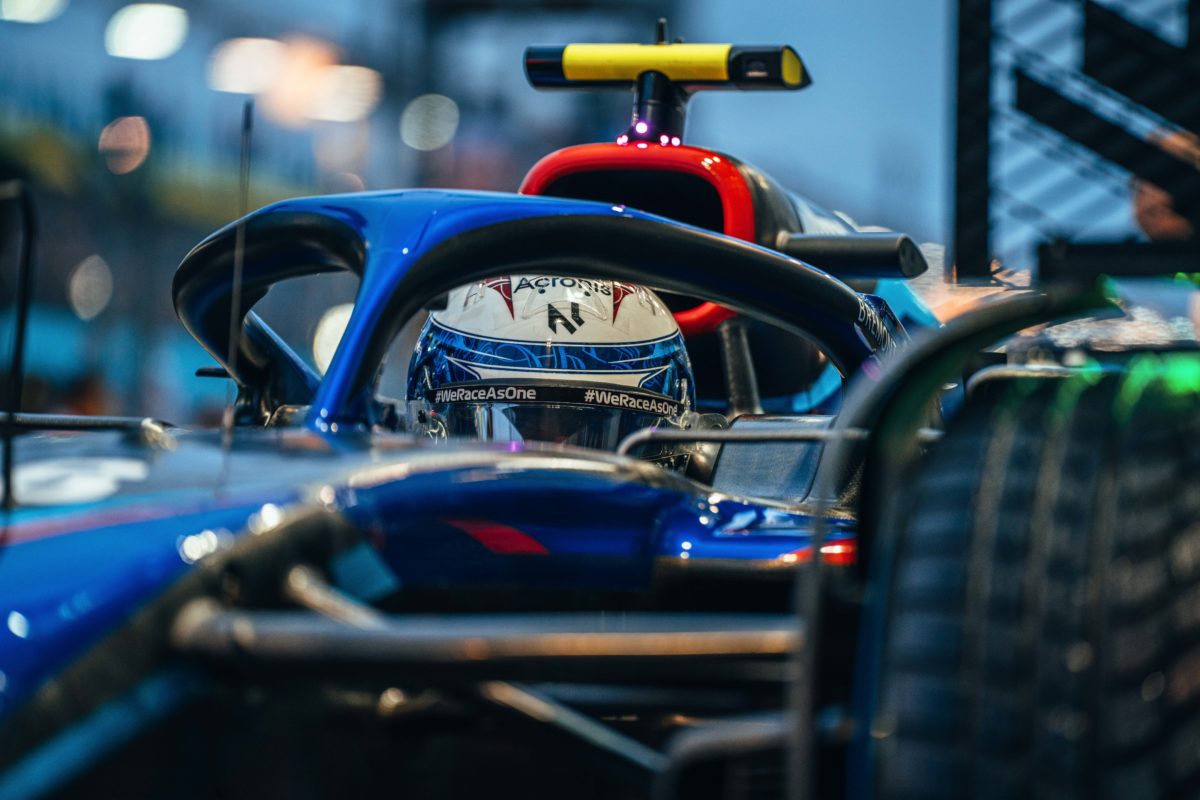 Latifi handed grid drop for Zhou clash