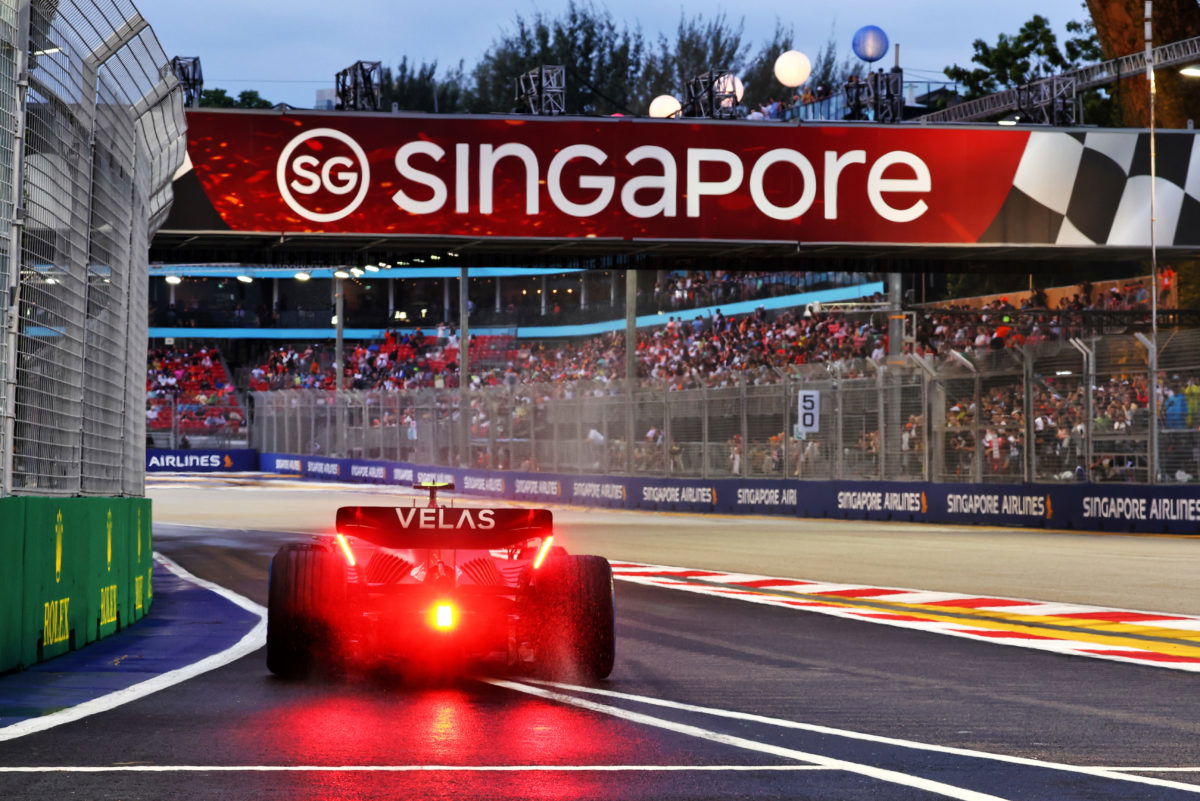 Grandstands added in Singapore