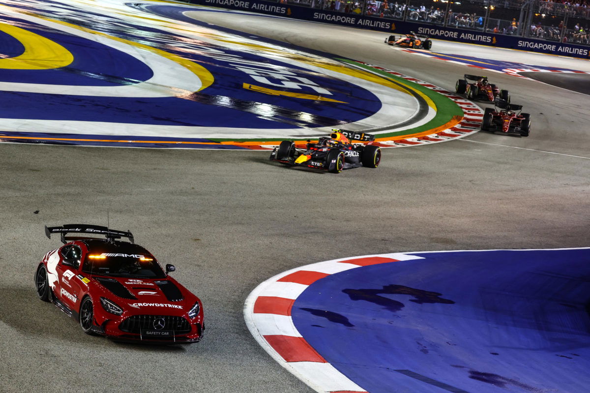 Changes to F1 standing restart procedure