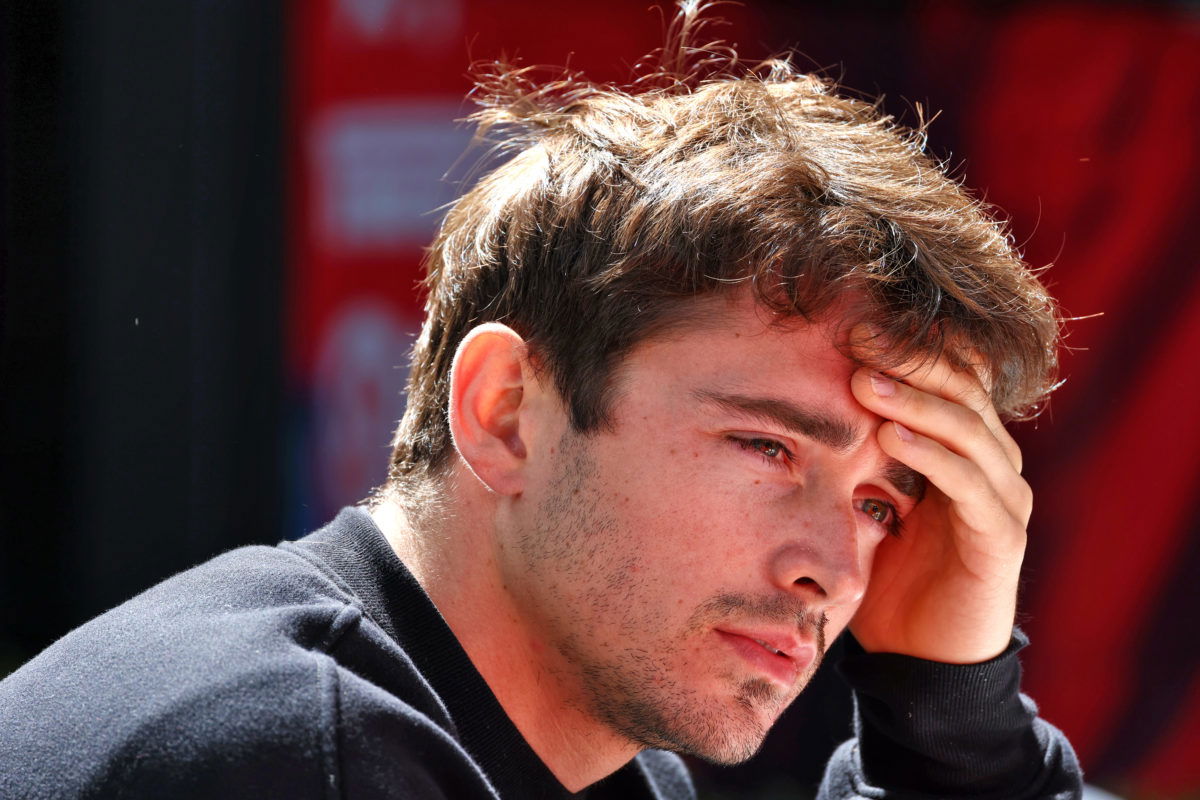 Leclerc points accusing finger at himself after poor qualifying