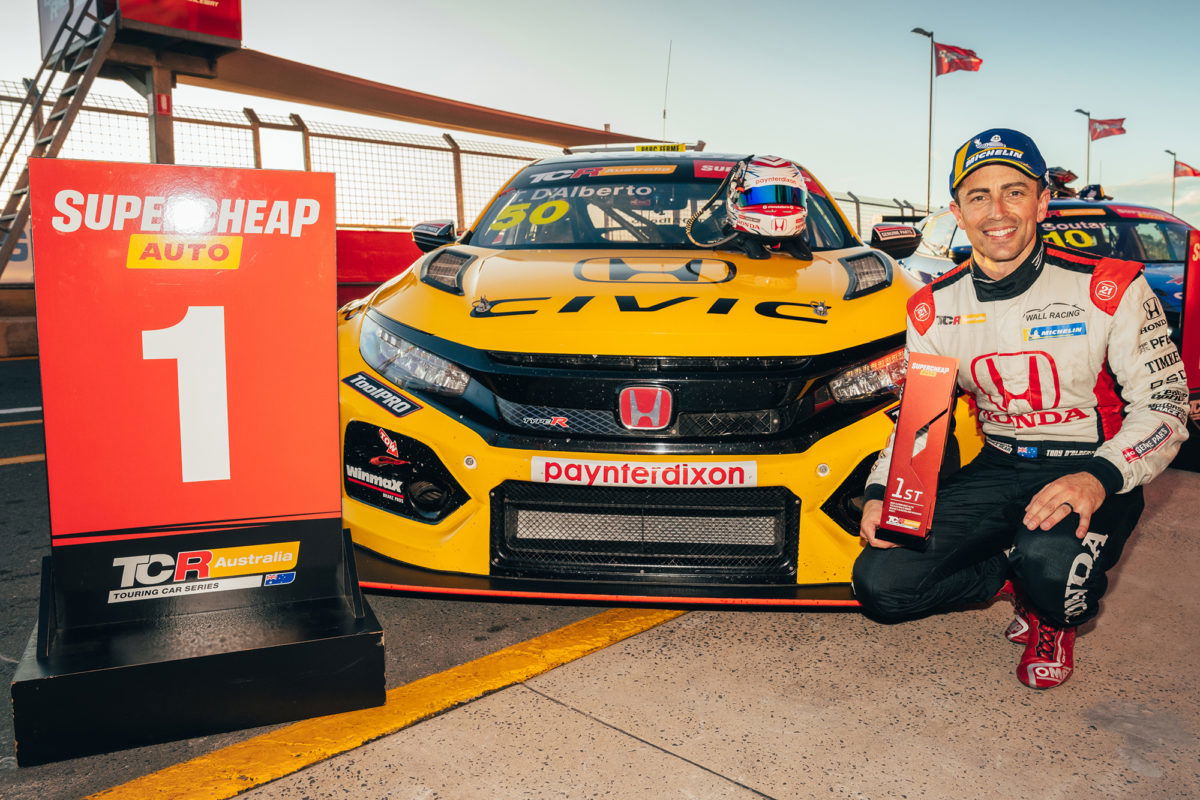 Honda and D’Alberto confirm 2023 TCR Australia programme
