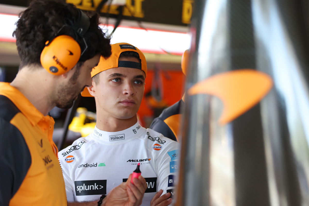 Norris illness prompts McLaren seat fitting for de Vries
