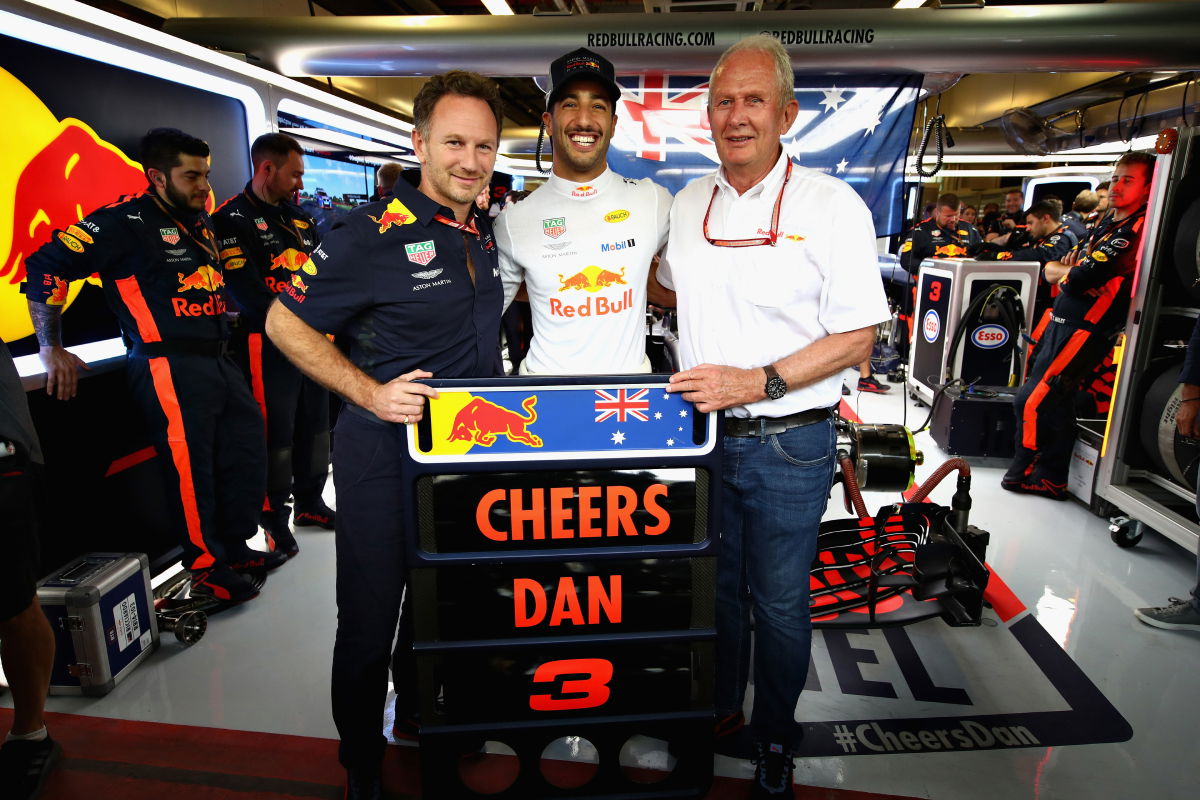 Ricciardo has not signed Red Bull contract
