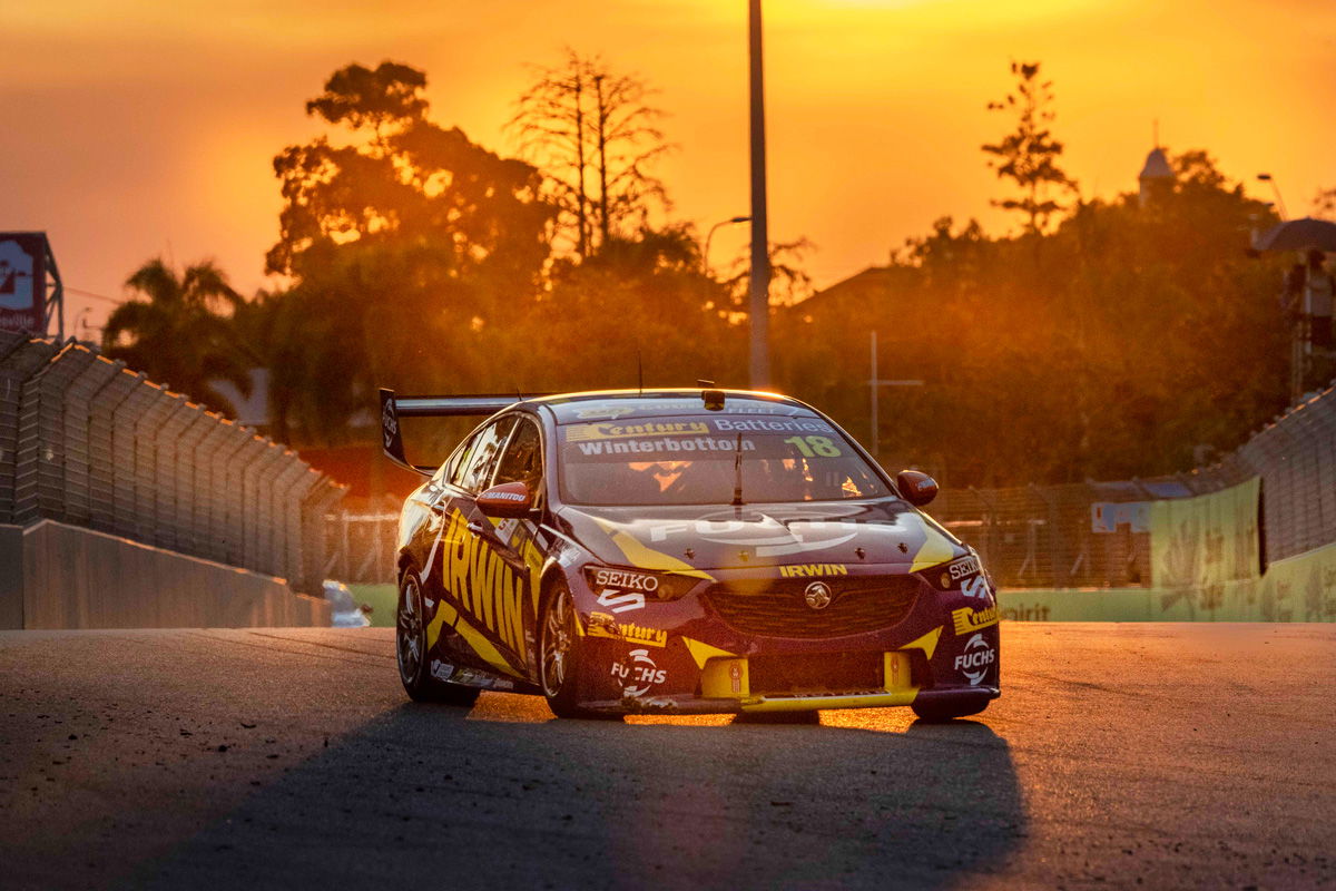 Front-end damage discovered on Winterbottom Supercar