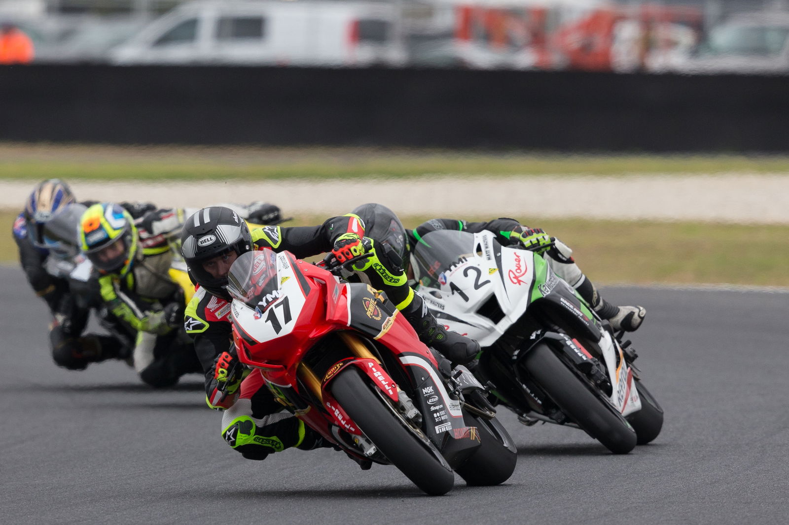 Troy Herfoss in action in ASBK pic: Andrew Gosling - tbg sport