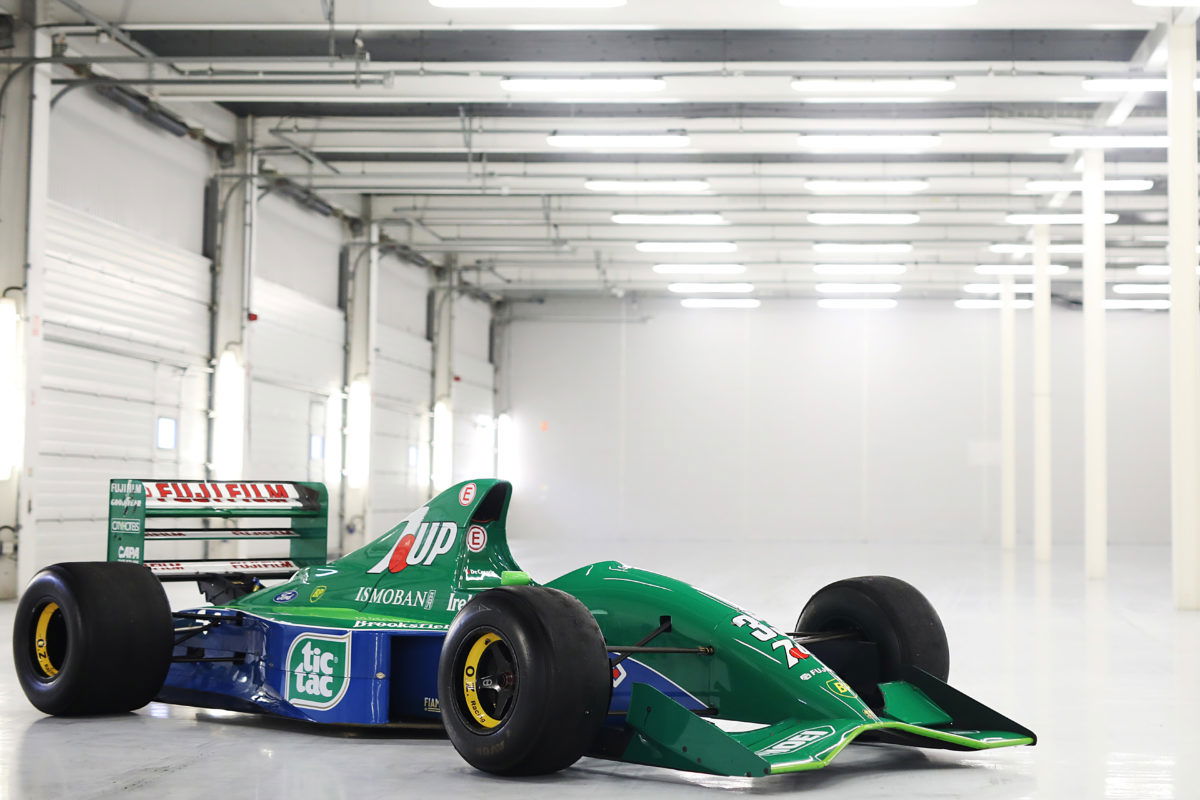 Schumacher-driven Jordan 191 up for sale