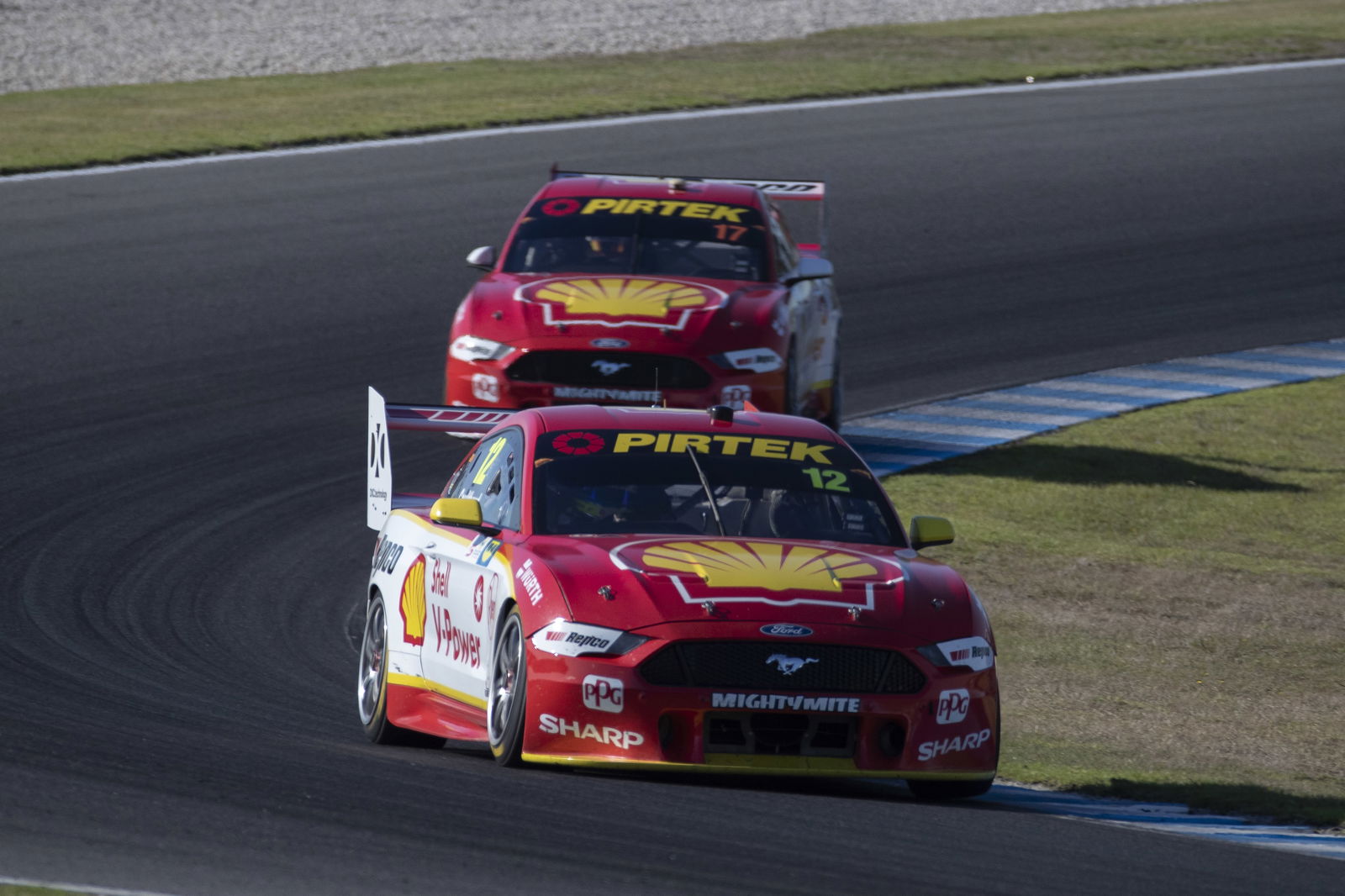 Fabian Coulthard and Scott McLaughlin