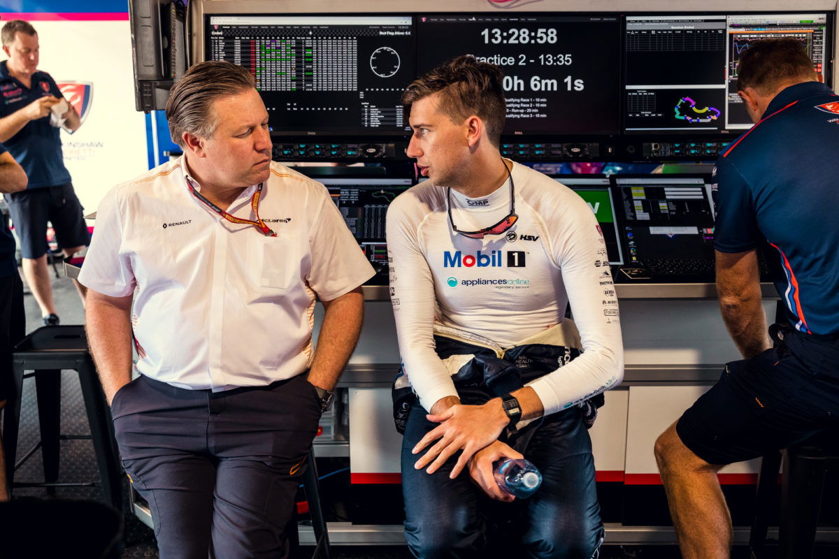 Brown likens Mostert and Fullwood to Sainz and Norris