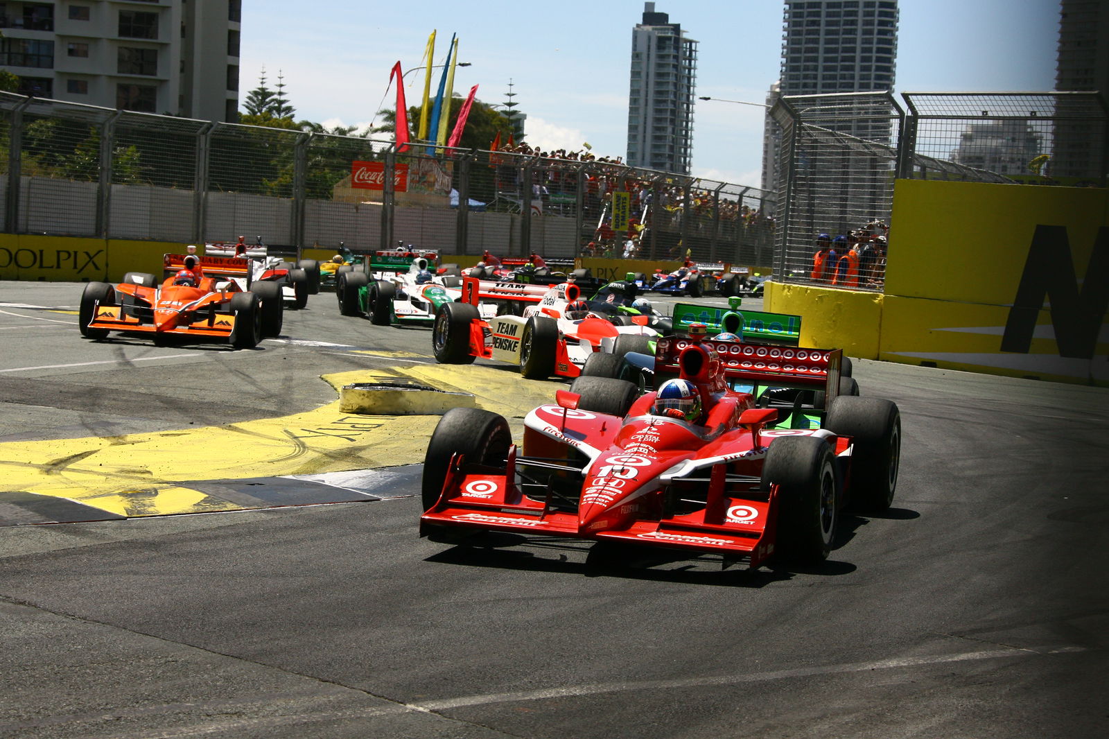 The start of the 2008 Gold Coast Indy 300