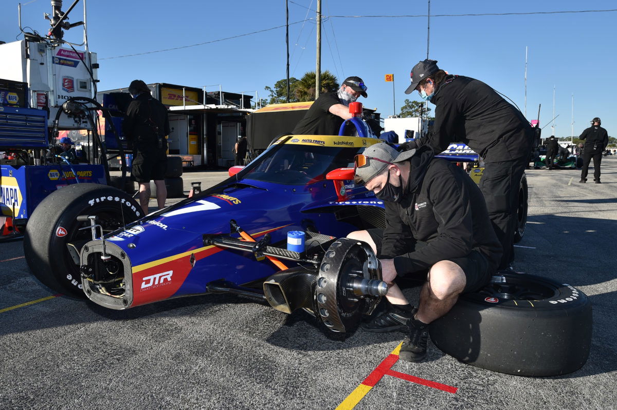 Andretti duo fastest in IndyCar test