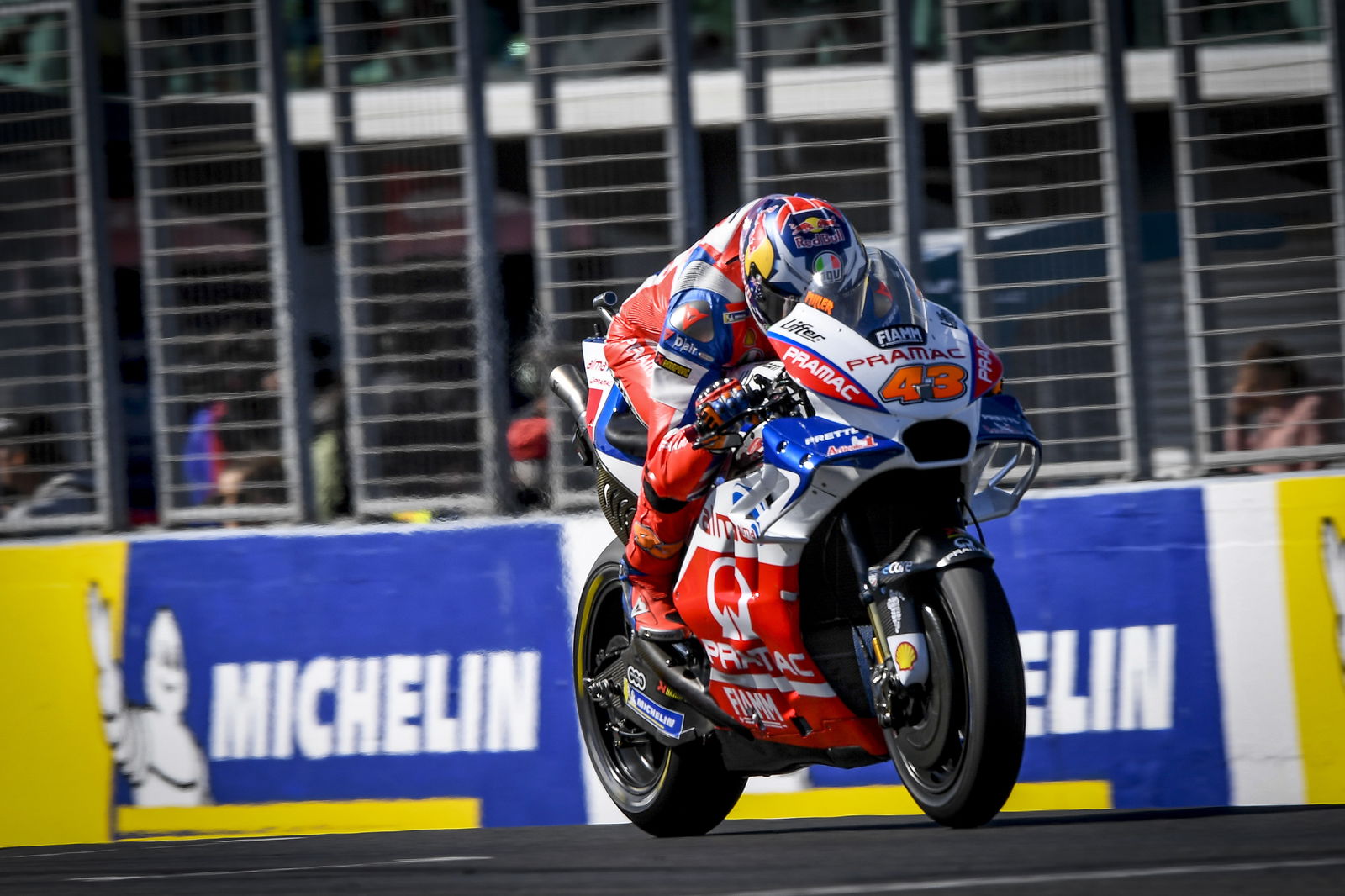 Pramac Racing's Jack Miller at Phillip Island last year