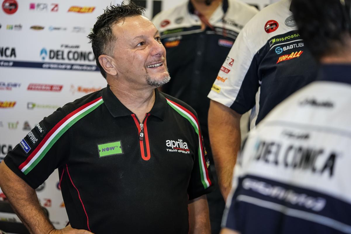 Gresini being awoken after hospitalisation with COVID