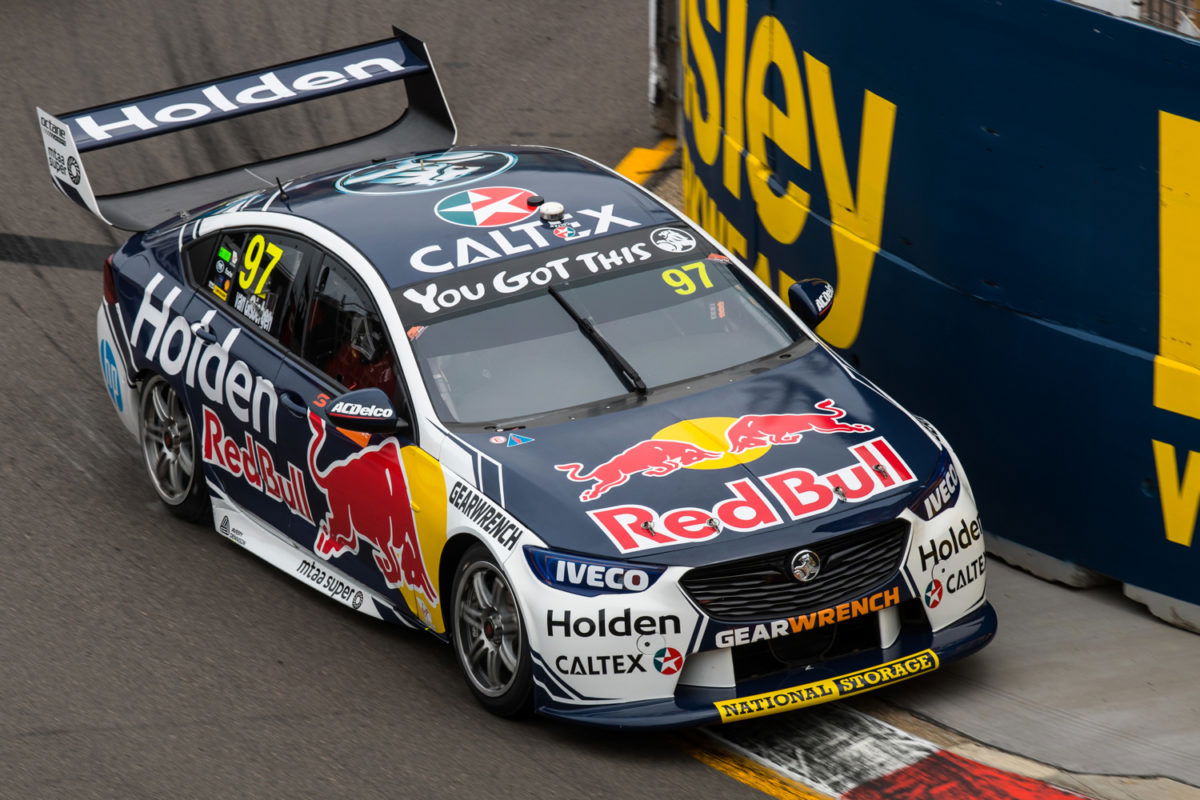 Van Gisbergen wins, Whincup throws away second