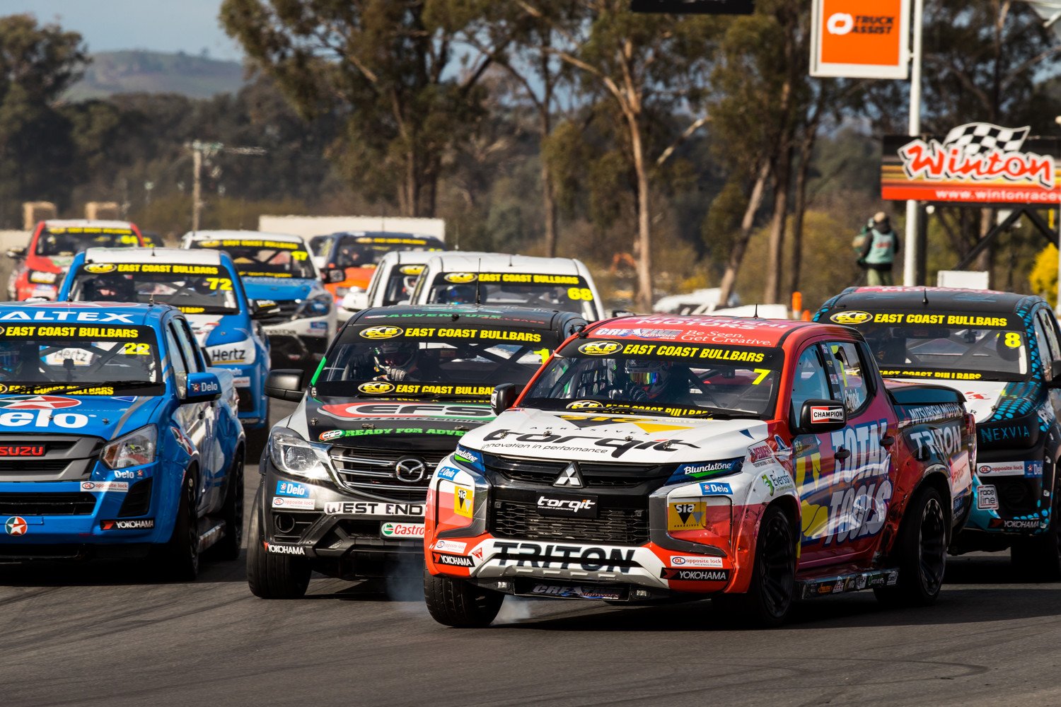 The SuperUtes at Winton