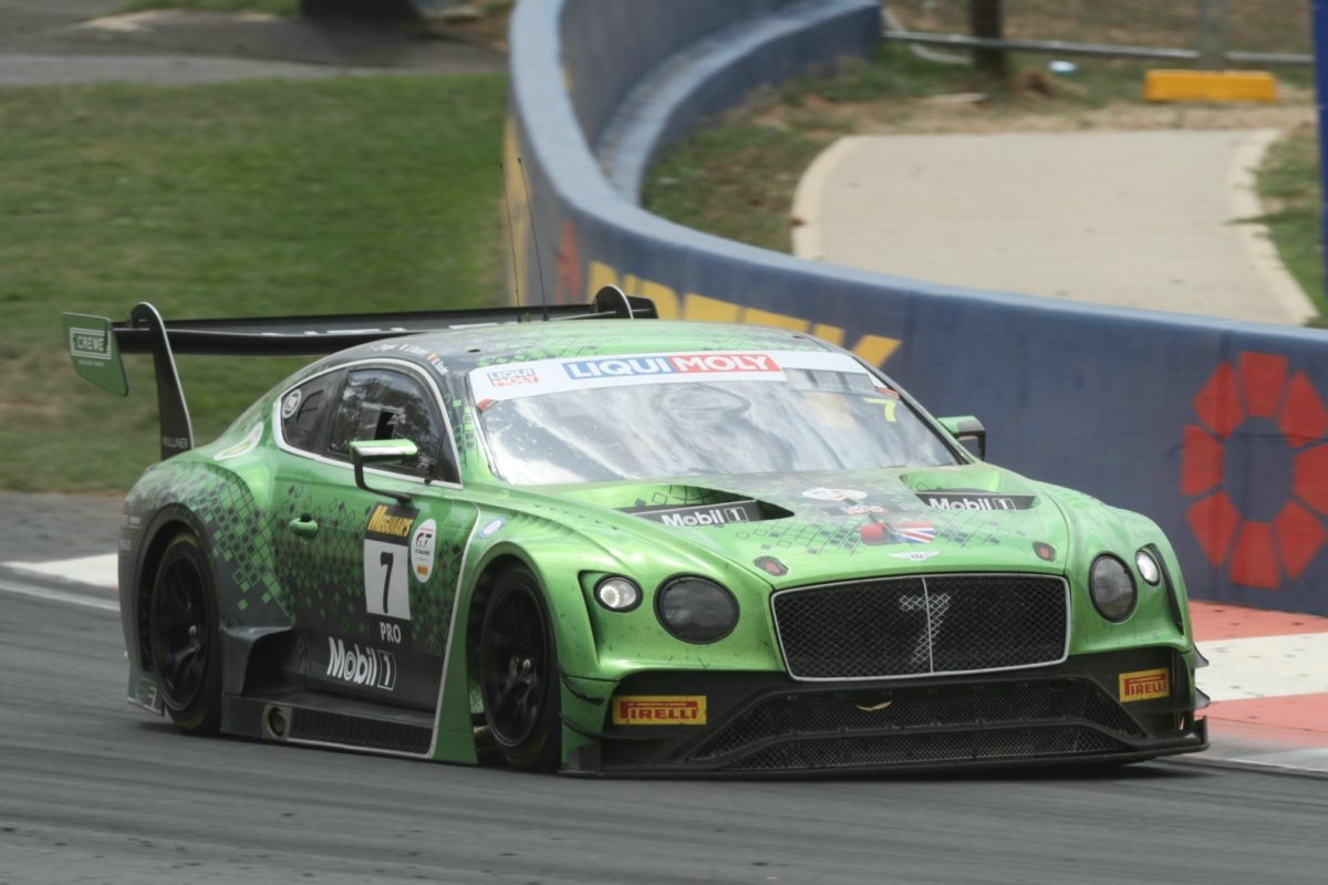 Mixed fortunes for Bentley with three hours to go at Bathurst