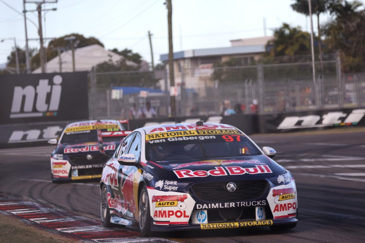 Van Gisbergen wins Race 16 in Triple Eight one-two