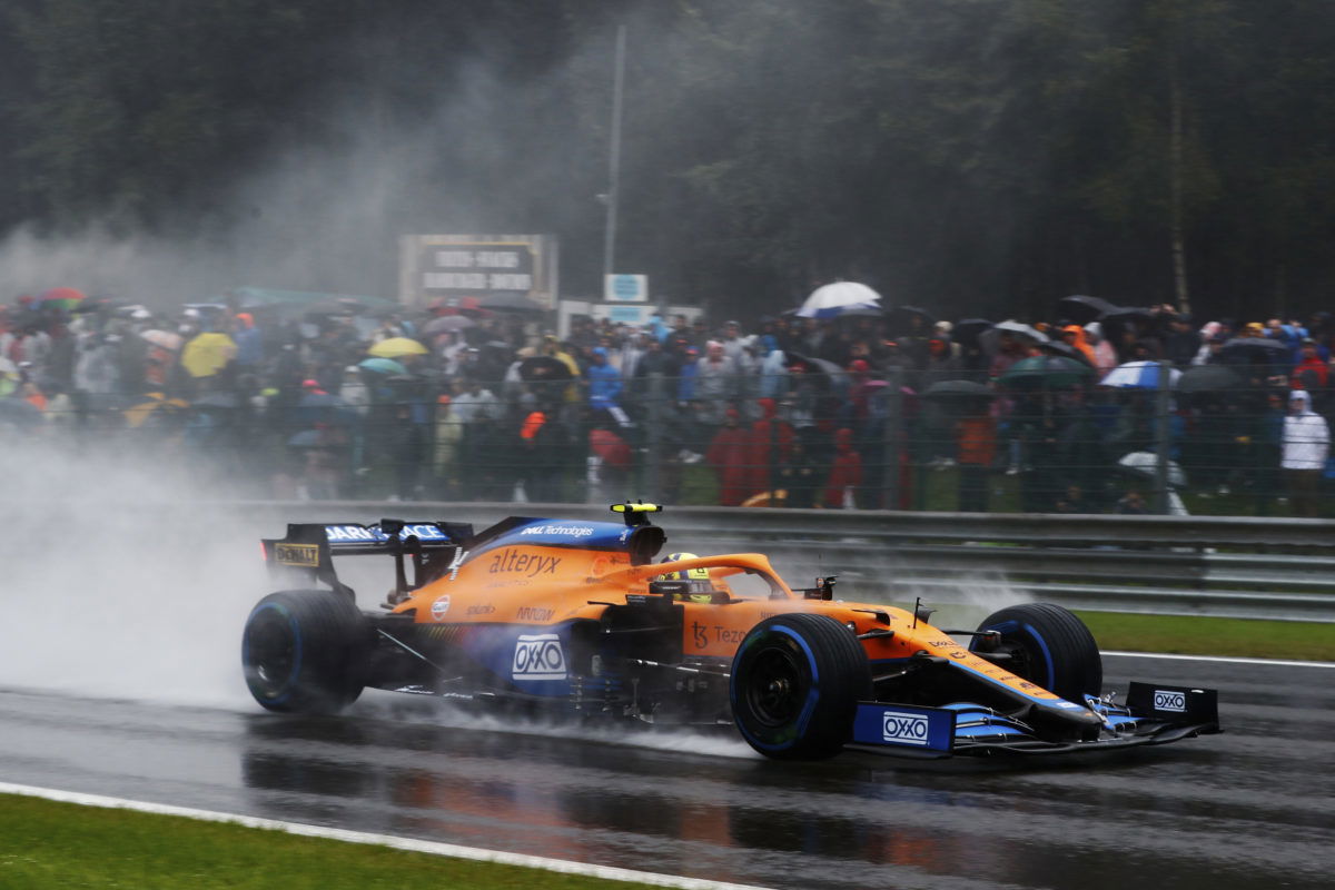 Norris back to full health after Spa F1 crash