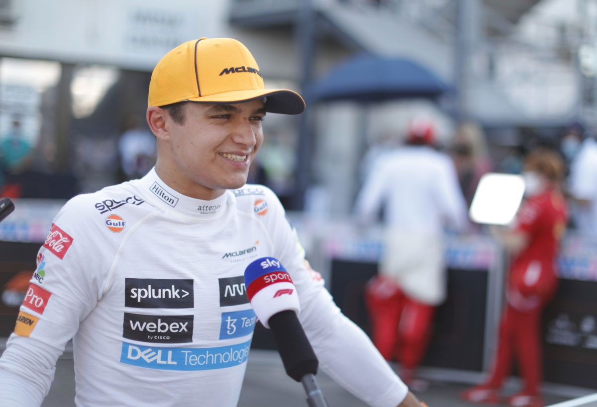 Norris in career-best form