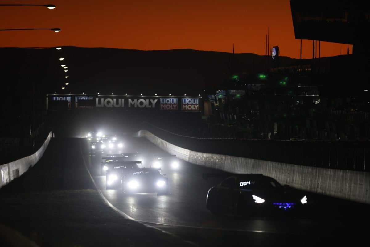 The early stages of the 2023 Bathurst 12 Hour