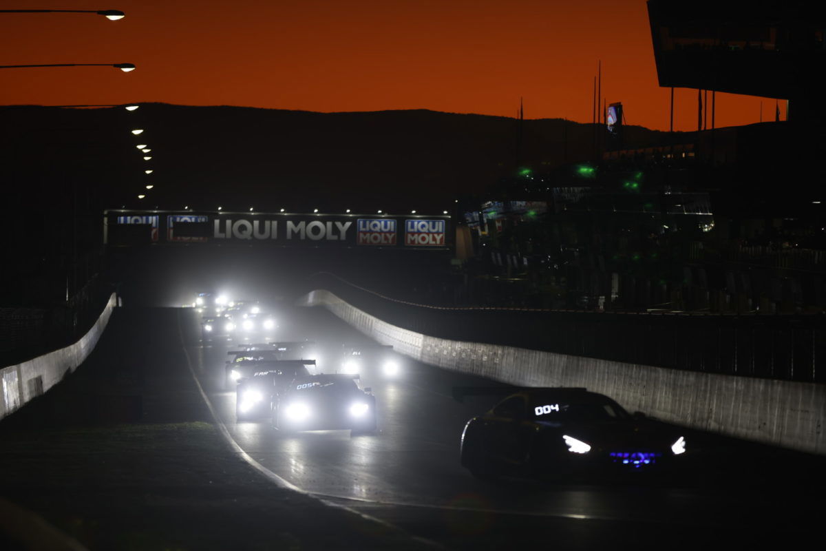 The early stages of the 2023 Bathurst 12 Hour