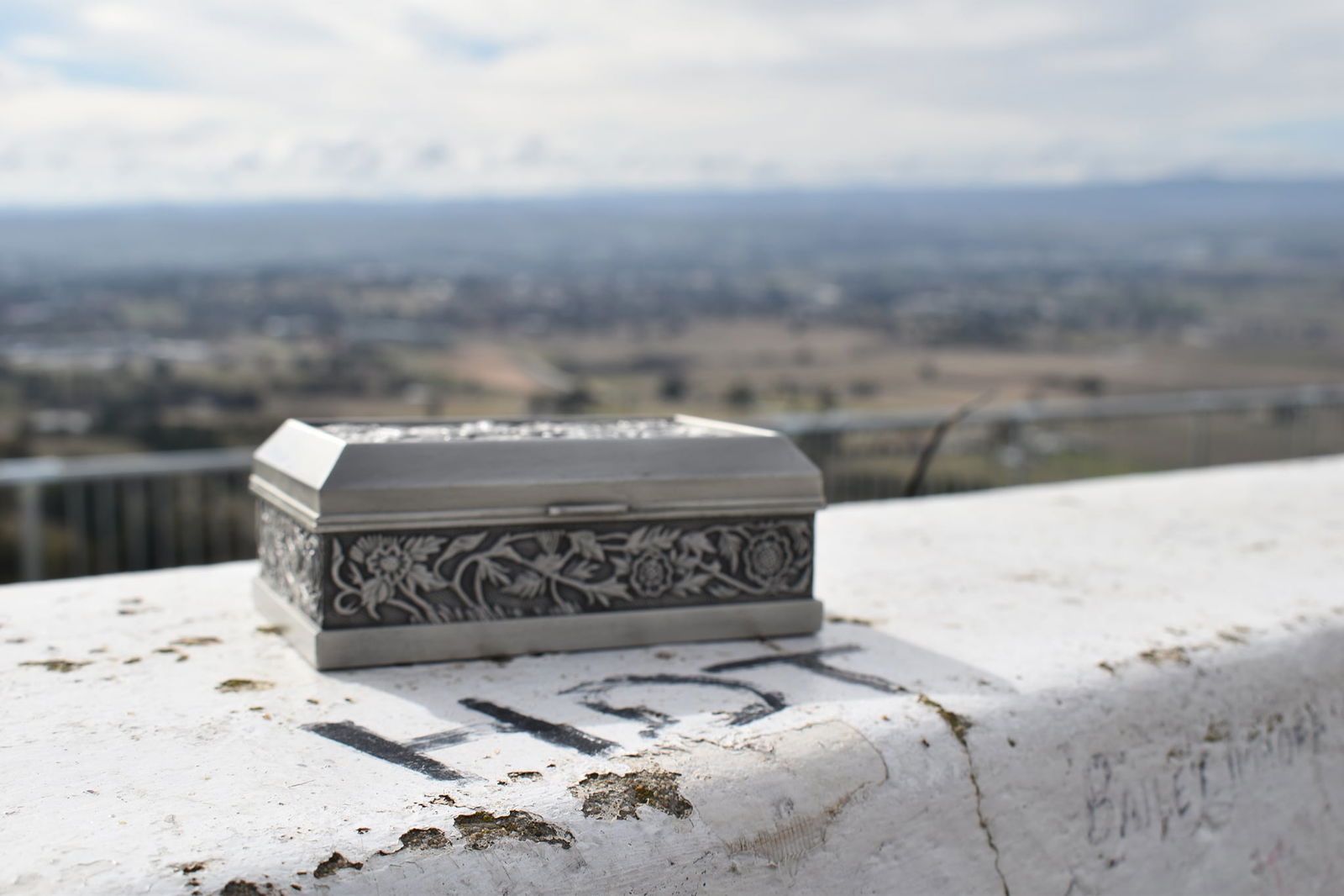 Brock ashes visit Mount Panorama