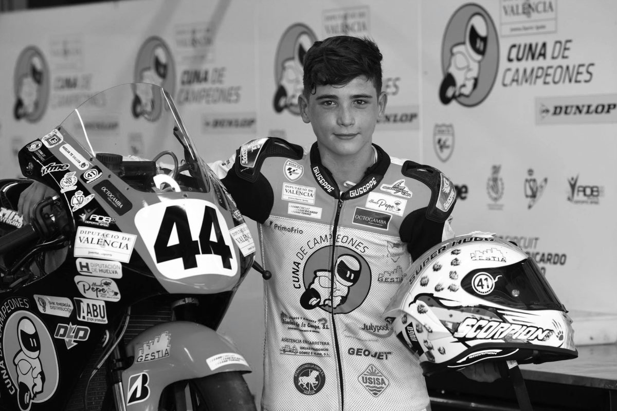 Spaniard Hugo Millan dies aged 14 in MotoGP feeder series